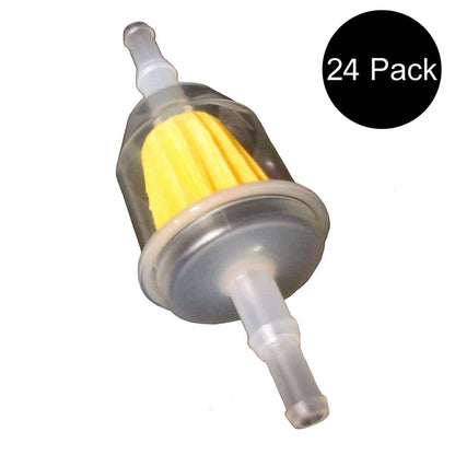 Set of 24 Fuel Filters for Simplicity Derby Pacer, Scag, Great Dane