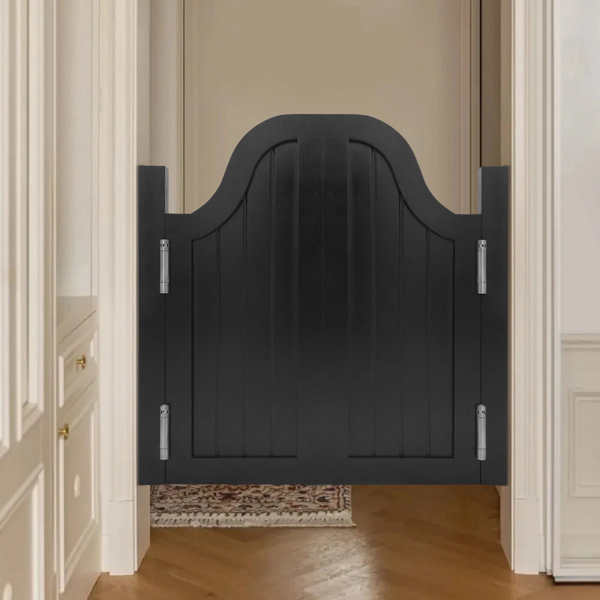 Solid Wood Door Partition for Shop Entrance