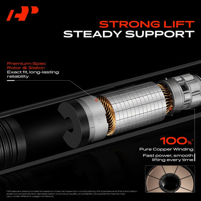 2X Power Lift Supports for Chevy Tahoe GMC Yukon Cadillac (84306929, 84183515)