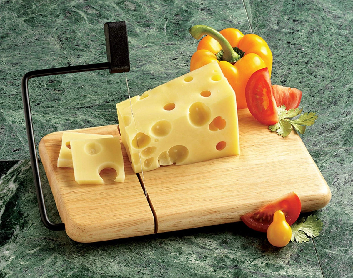 Thick Beechwood Cheese Slicer 9.5" x 6" x 0.875"