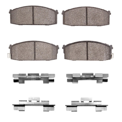 2X Brake Pad Set for Nissan Stanza (1982–1985) 2551-0274-01