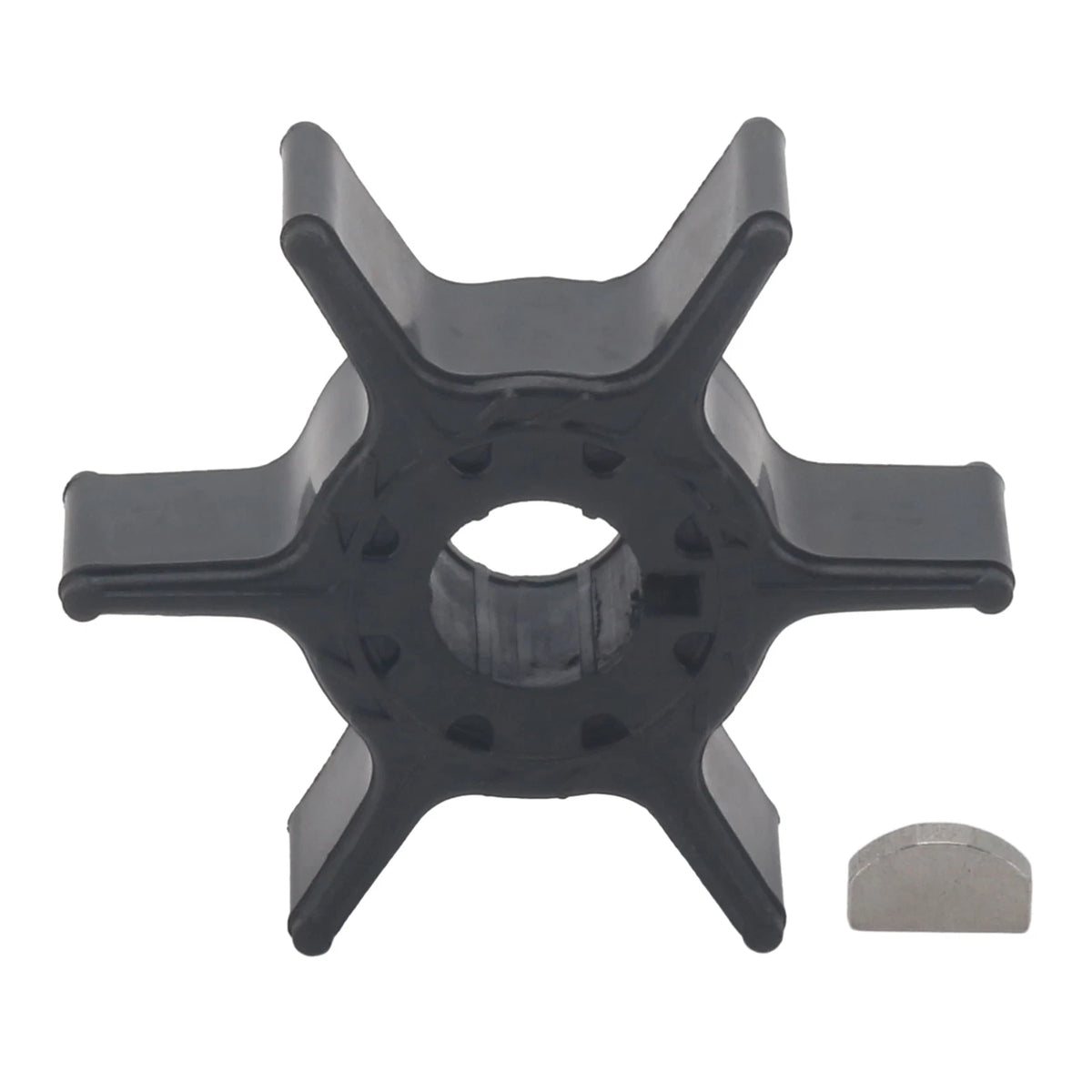 Water Pump Impeller & Key for Yamaha F 6-8-9.9 HP (4 Stroke) (68T-44352-00)