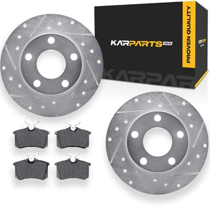 Rotor Set for Audi Allroad Quattro (2001–2005) ALX-PAU-DF-7612-73024-CLA2