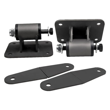 Conversion Swap Set of LS Engine Motor Mounts for LS1 LS2 LS3 LS6 LS7