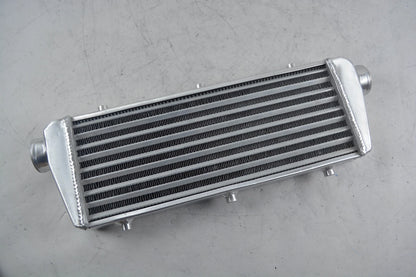 Universal Aluminum Front Mount Turbo Intercooler 23X8.3X2.7" 2.25" I&O