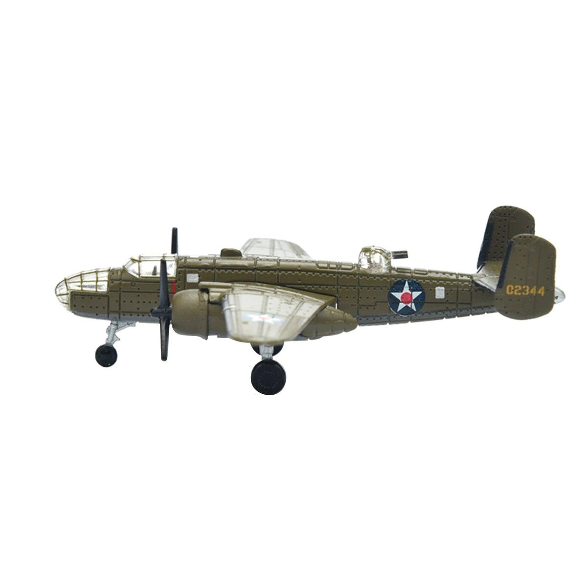 1PCS WWII US B-25 Mitchell Bomber Model Toy Gift Kit