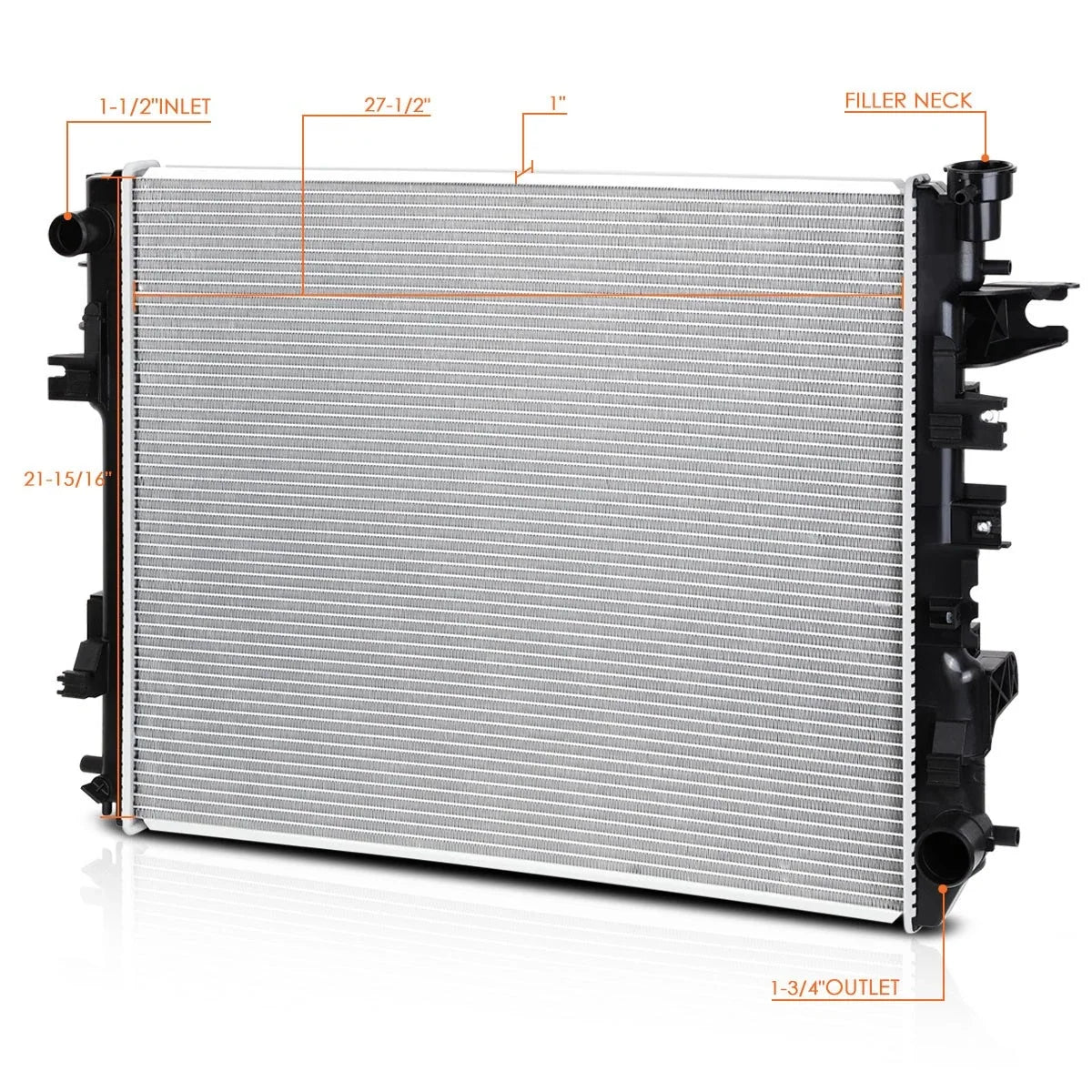 Aluminum Core Radiator for Ram 1500/2500/3500 (2009–2018) DPI-13129