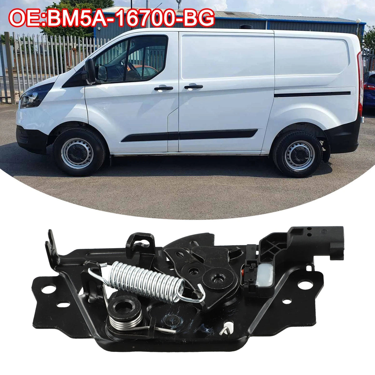 Anti Theft Bonnet Catch Latch for Ford Transit (OEM 5236243)