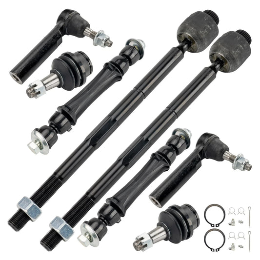 8pc Front Suspension Kit Control Arm Ball Joint Tie Rod Ends for GMC