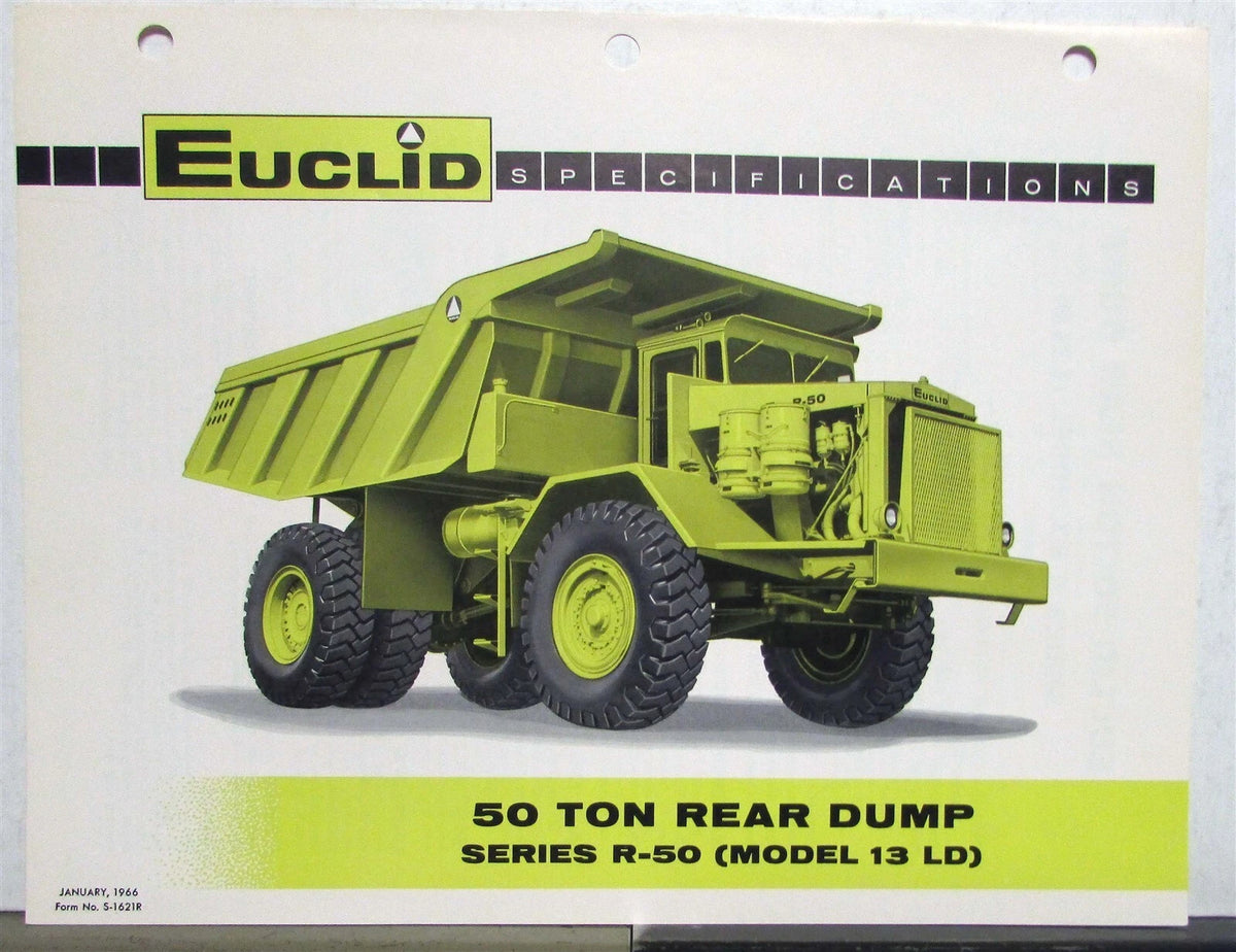 Rear Dump for Euclid 50 Ton R-50 (1966)
