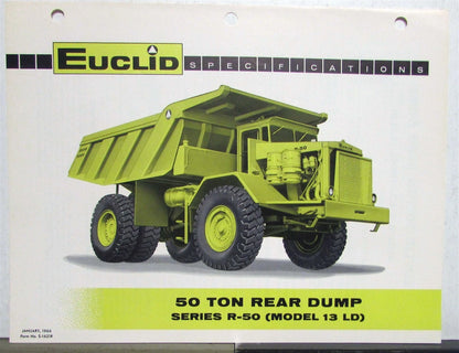 Rear Dump for Euclid 50 Ton R-50 (1966)