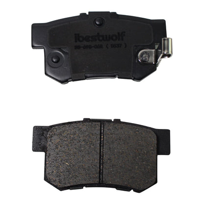 Set of 4 Rear Ceramic Brake Pads for Acura Honda Suzuki