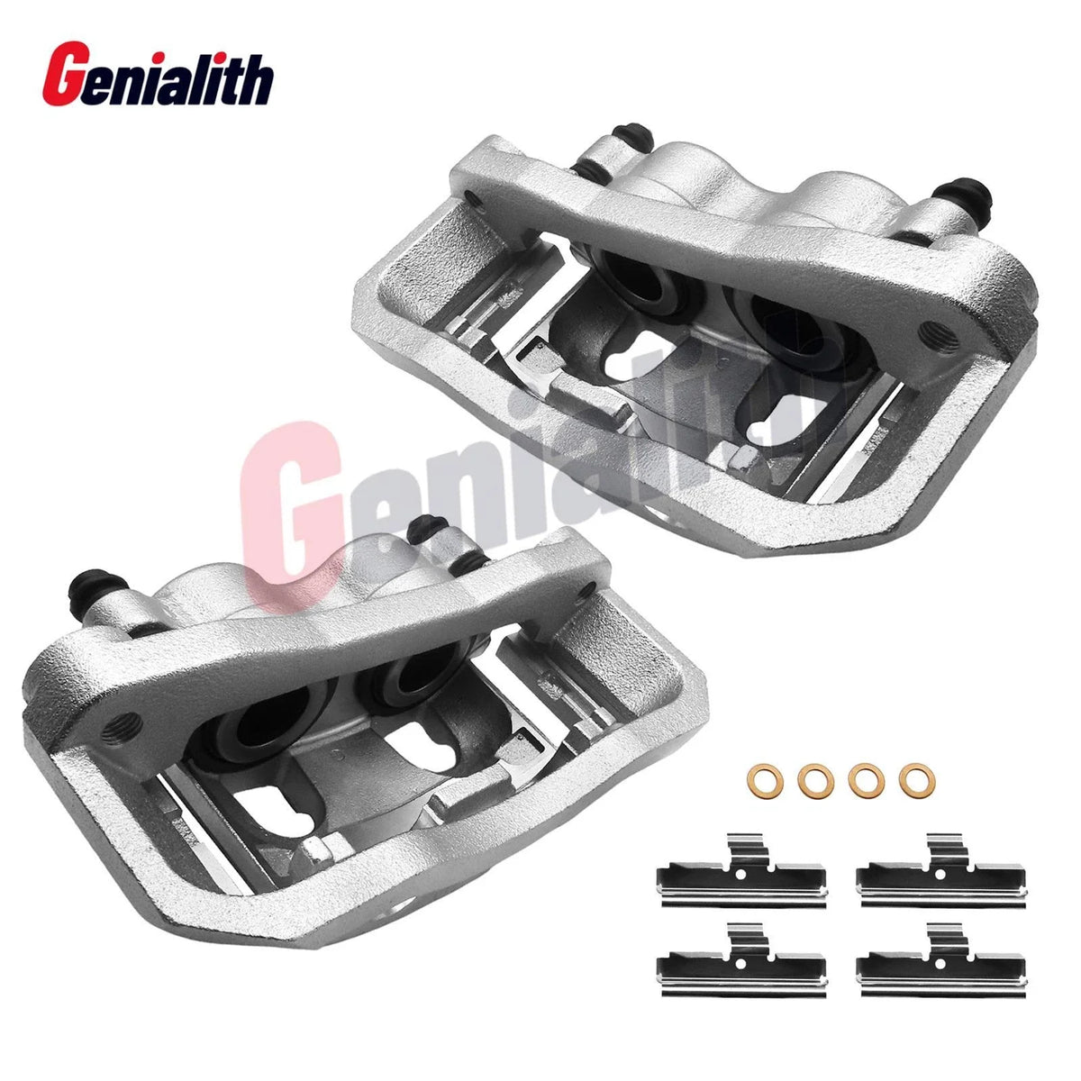 2X Front Brake Calipers for Ford E-150 E-250 (2003-2007)