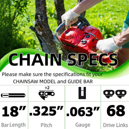 18" Chainsaw Chain for STIHL MS250