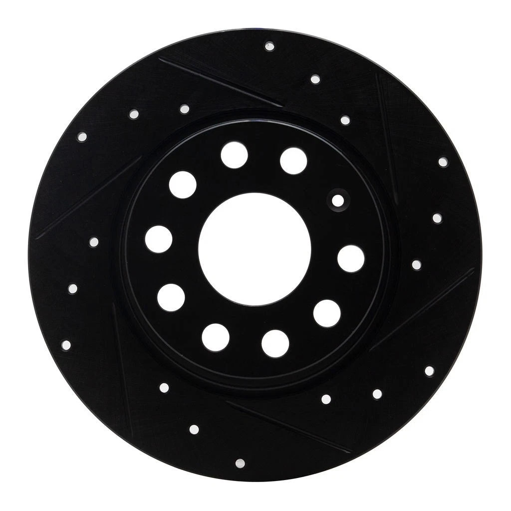 Rotor Set for Volkswagen Caddy (2014–2018) | Drilled and Slotted | ALX-PAU-DF-8002-74039-CLA11