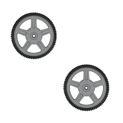 2X Plastic Mower Wheels for Husqvarna (Fits )