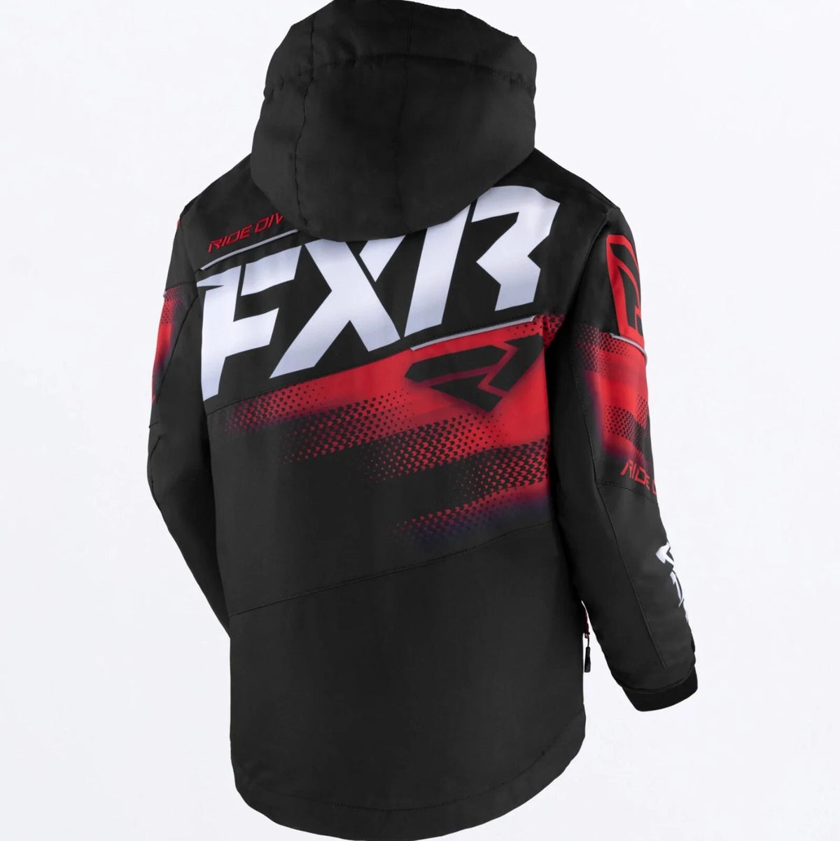 FXR Youth Kids Boost Snowmobile Jacket Red (Clearance)