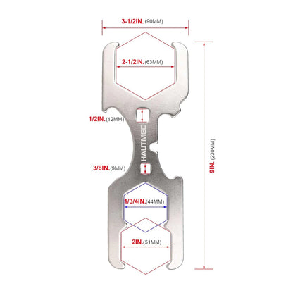 3 Way Plumber's Sink Strainer Wrench for HAUTMEC