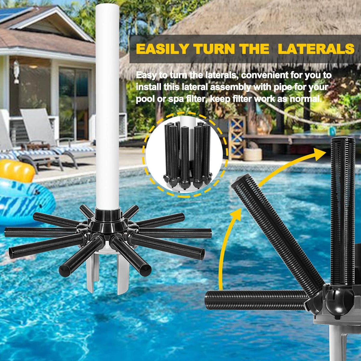 Lateral Assembly for Hayward S210T Pro Series Sand Filter (S180T, S210T)