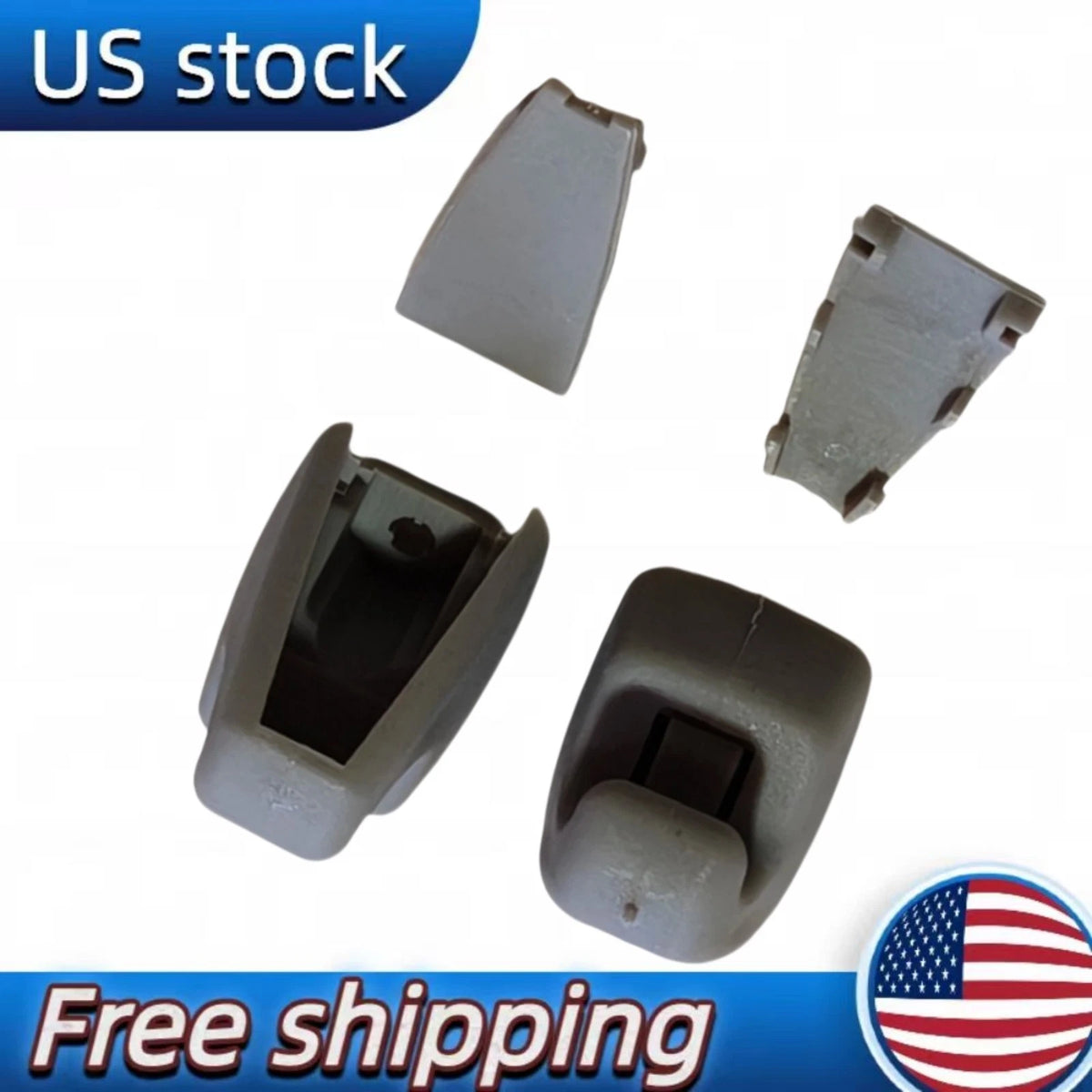 2X Sun Visor Retainer Support Clip for Chevy Silverado (15882854)