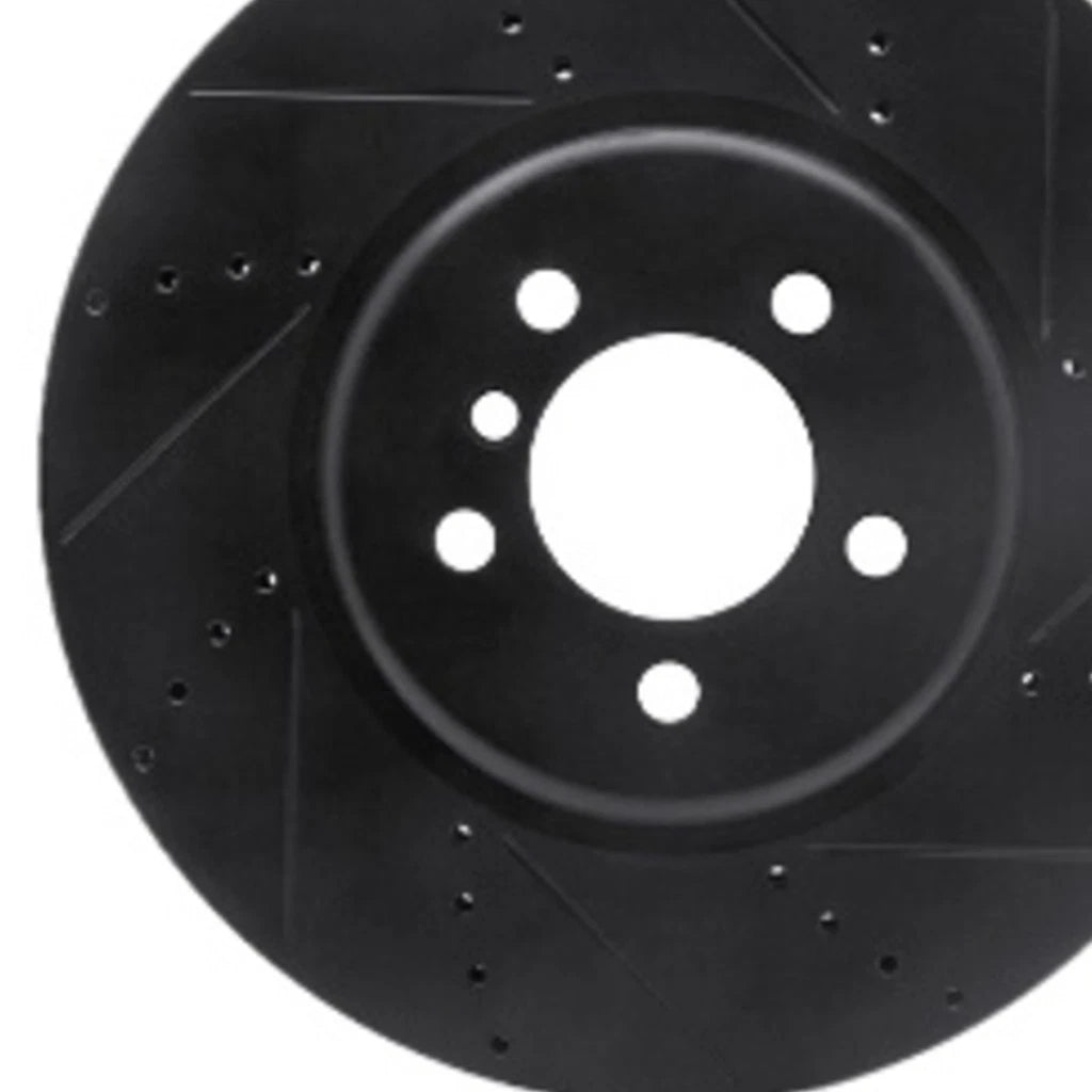 Rotor Set for BMW 335i (2014–2015) | Drilled and Slotted | ALX-PAU-DF-8002-31022-CLA6