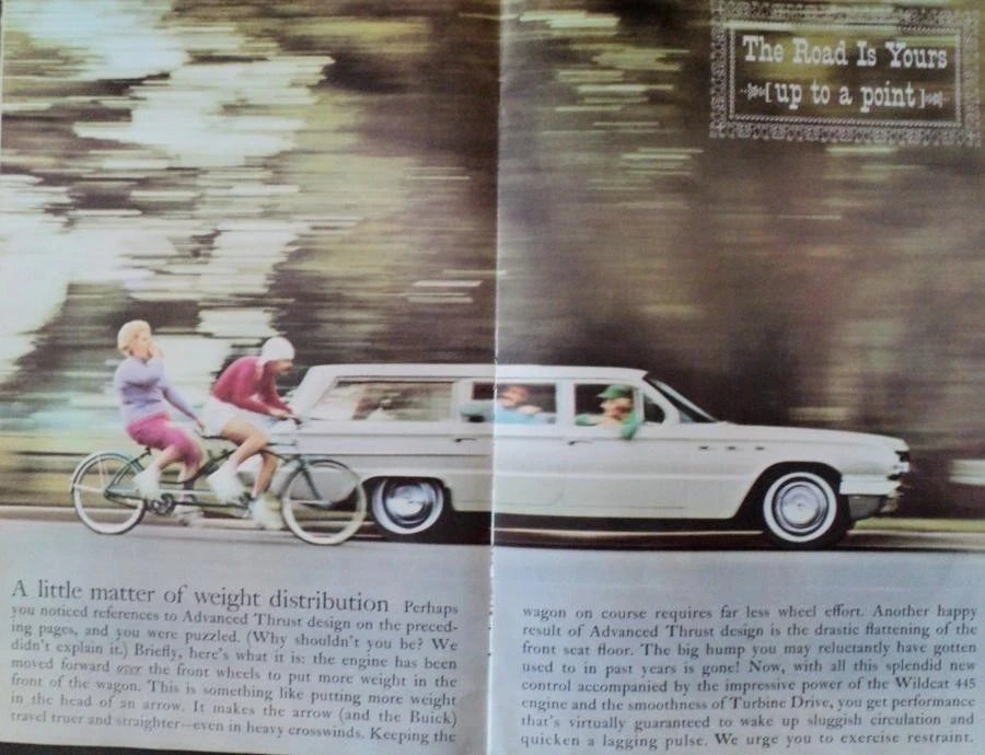 Oversized Sales Brochure for Buick Station Wagon Invicta Special Estate (1962)