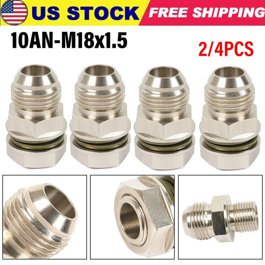 2X Turbo Oil Pan Drain Adapter Bung Fitting for AN10 (315-04301-010)