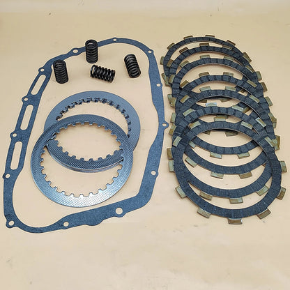 Clutch Friction Plates Gasket Kit for Suzuki Intruder 700 (1986–1987) 21441-37400, 21442-37401, 21451-14A00, 21441-37440, 21440-19F00, 21451-28C31