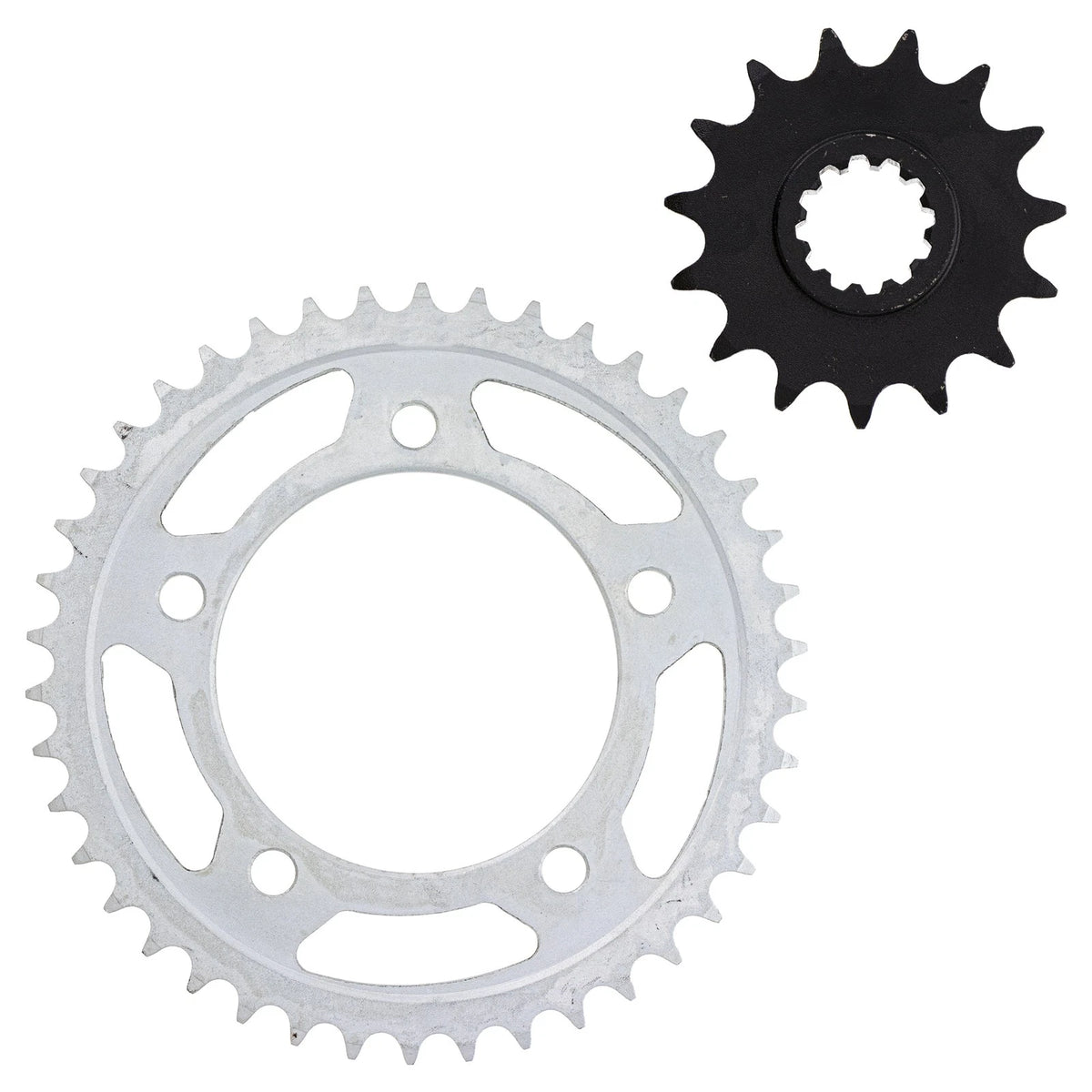 Sprocket Kit 15T Front 42T Rear for Honda CB600F (MK1003270, 41201-MBZ-G01, 23801-MV9-900)