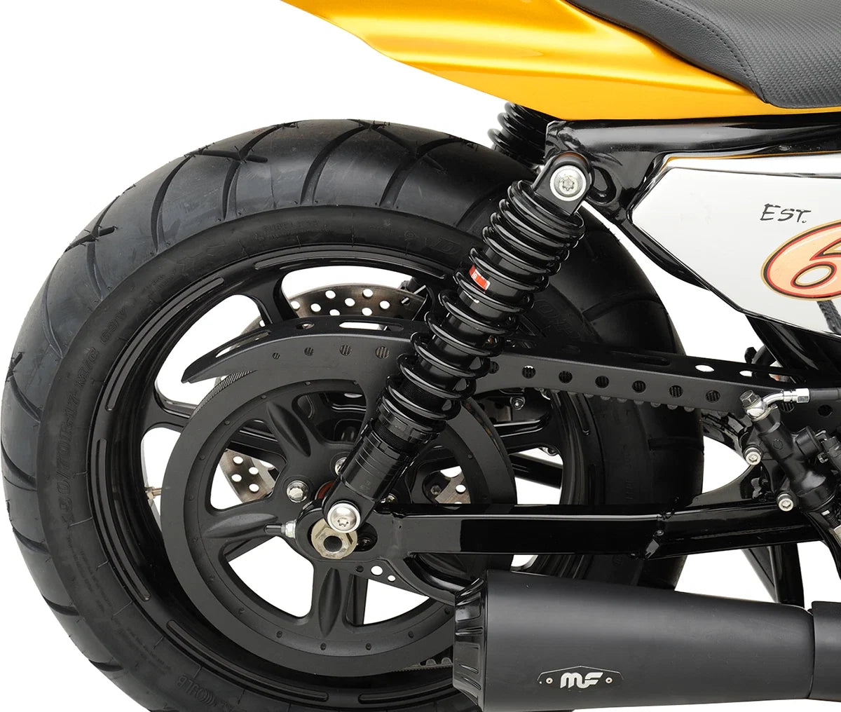 Adjustable Ride-Height Shocks (Black) for Drag Specialties