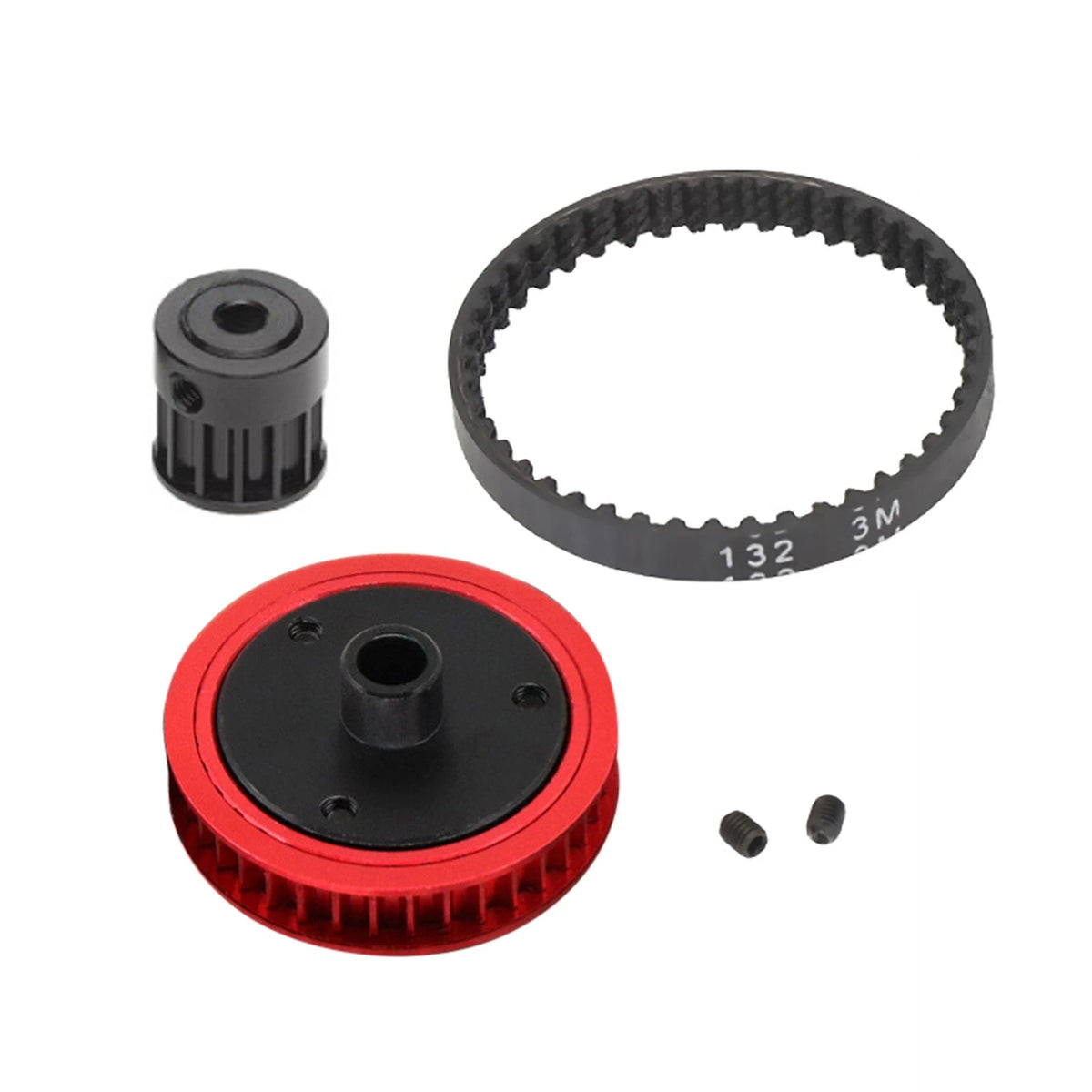 Set of 4 Belt Drive Transmission Gears for Axial SCX10 (1/10 RC Crawler)