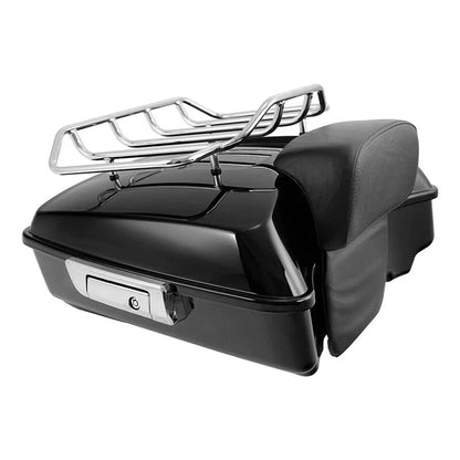 Trunk Mount Rack Base Plate Chopped for Harley Electra Glide 2014-2026