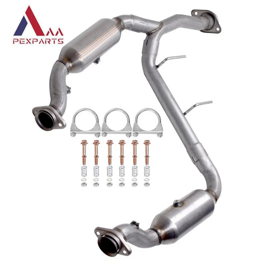 Set of 2 Catalytic Converters for Ford F-150 3.5L Turbo (2015–2019) 52605, 70404