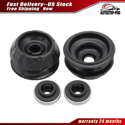 Set of 2 Strut Shock Mounts with Bearing for Toyota Yaris (2007–2017) 48609-52100