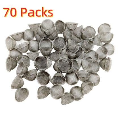 70 Pcs Pipe Screens 0.75 Inch for (No Specific Years)