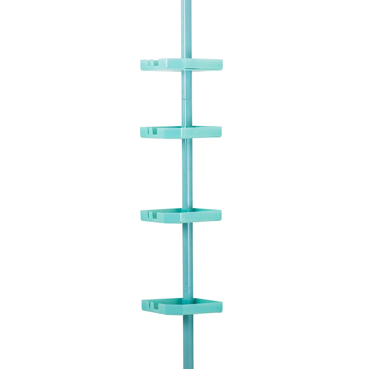 4 Tier Adjustable Corner Shower Caddy for Bathroom (48"-101")