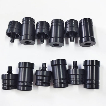 Set of 6 Joint Protectors 5/16x14 for Billiard Pool Cue Stick Black