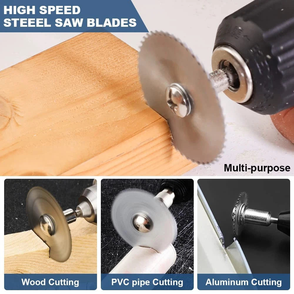6Pcs Drill Saw Blades for Dremel Rotary Tool