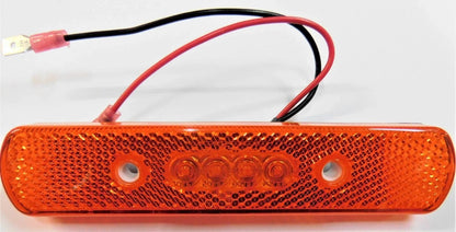 Amber LED Side Marker Light for Swift Motorhome Caravan RV (12V)