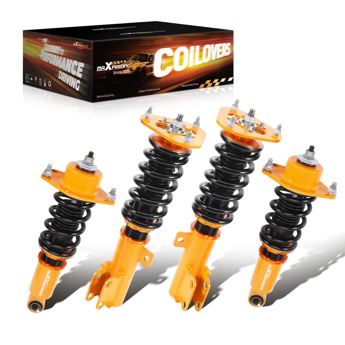 Coilover Shocks Springs Kit for Toyota Corolla E140 (2009–2013) GR3WUD