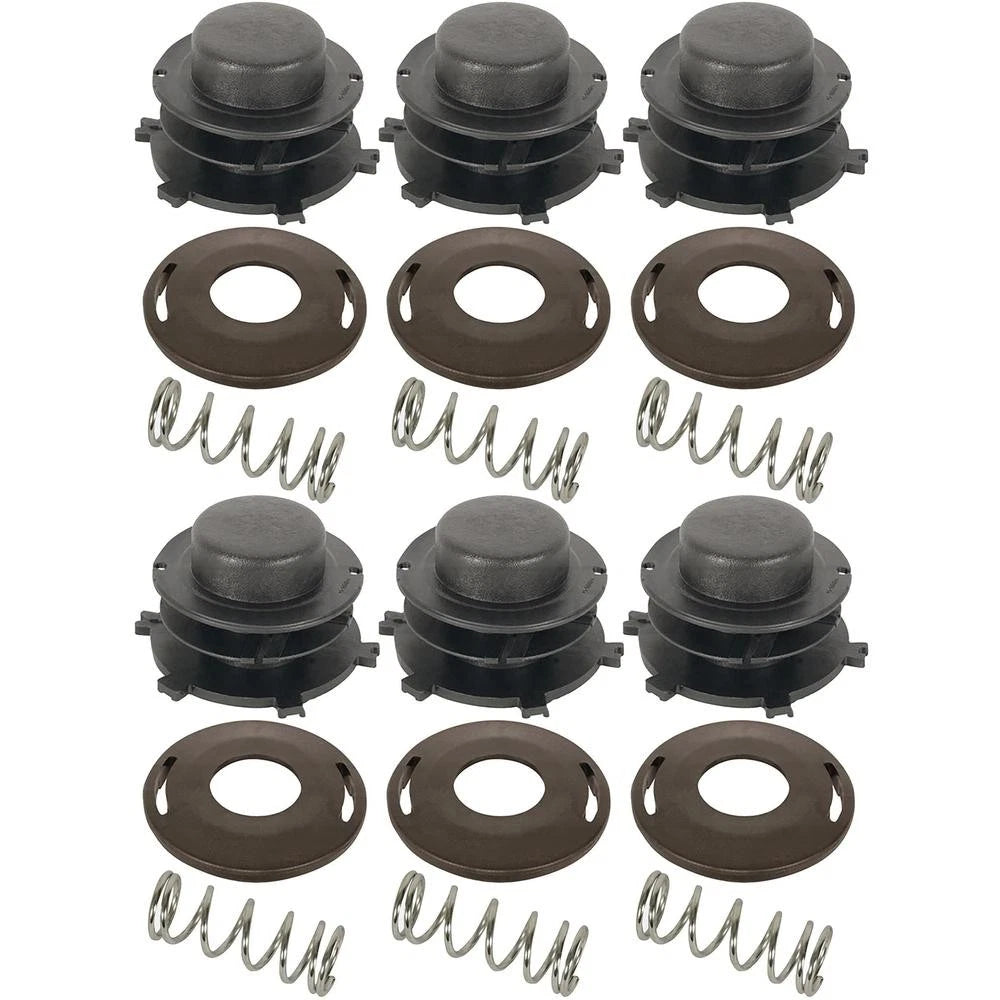 6X Trimmer Head Spool, Cover & Spring for Stihl