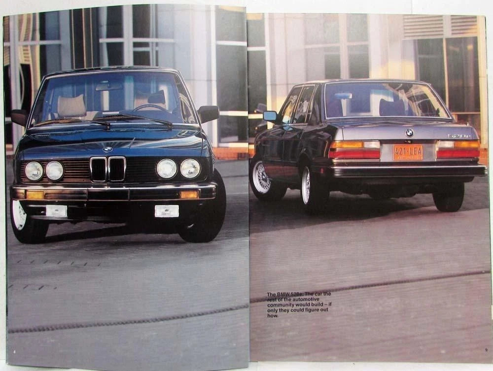 Sales Brochure for BMW 528e (1981)