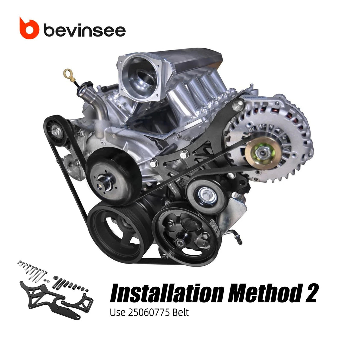 Serpentine Bracket for Bevinsee LS Engine (2010–2023)