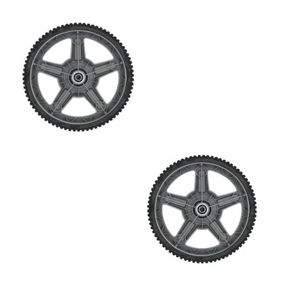 2X Plastic Mower Wheels for Husqvarna (Fits )