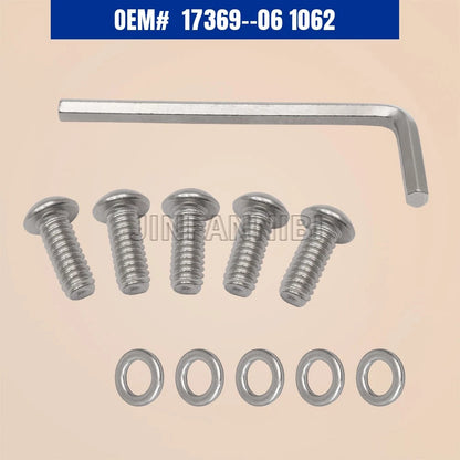 Clutch Cover Bolts Kit for Harley Dyna FXDWG Softail Tri Glide CVO (17369-06, 1062)