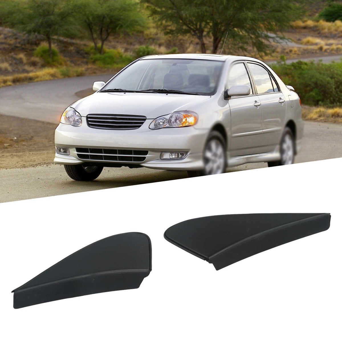 Side View Mirror Corner Trim for Toyota Corolla (2008–2013)