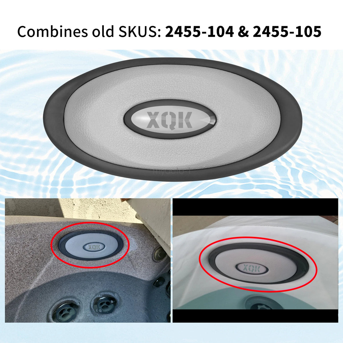 Oval Pillow for Jacuzzi J-300 Series (2004–2018)