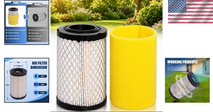 Air Filter & Pre Filter Set for Universal Lawn Mower