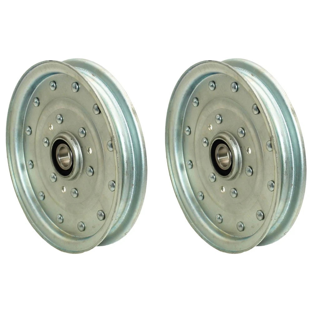 2X Flat Idler Pulley for Husqvarna (Fits )