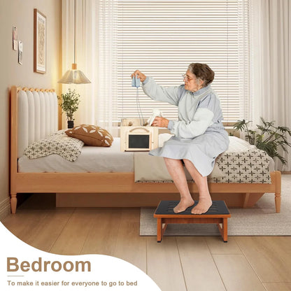 Step Stool for High Beds (Adults) with Non-Slip Rubber Surface